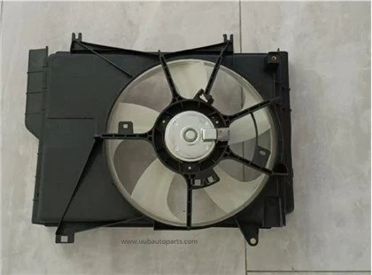 Motor ventilatorja hladilnika Mitsubishi G4 + rezilo ventilatorja + celoten komplet ščitnika ventilatorja 1355A278